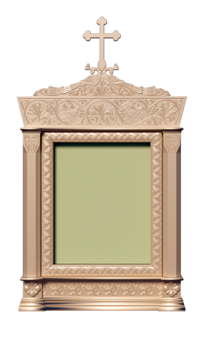 Киот настенный с жар птицами