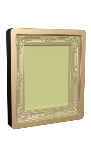 Киот резной с открывающейся рамкой