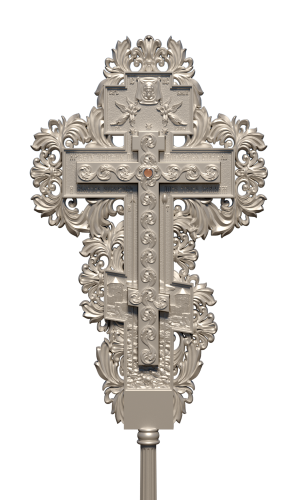 Выносной крест с частичкой мощей